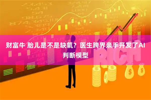 财富牛 胎儿是不是缺氧？医生跨界亲手开发了AI判断模型